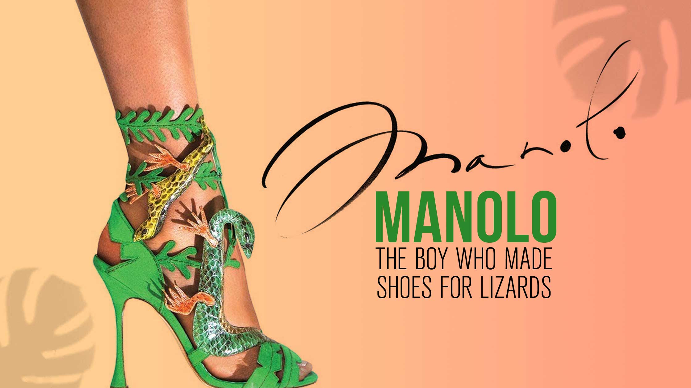 Watch Manolo: The Boy Who Made Shoes for Lizards - Streaming Online